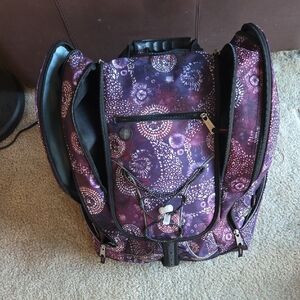 Athalon Purple Ski Boot Bag/Backpack